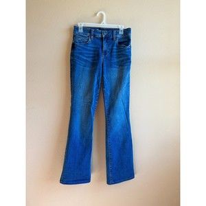 KUT From The Kloth Womens Blue Denim Jeans Natalie High Rise Bootcut Size 28
